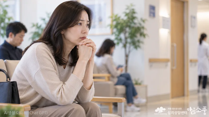 상태불안 - 중요한 검사 결과를 기다리는 상황